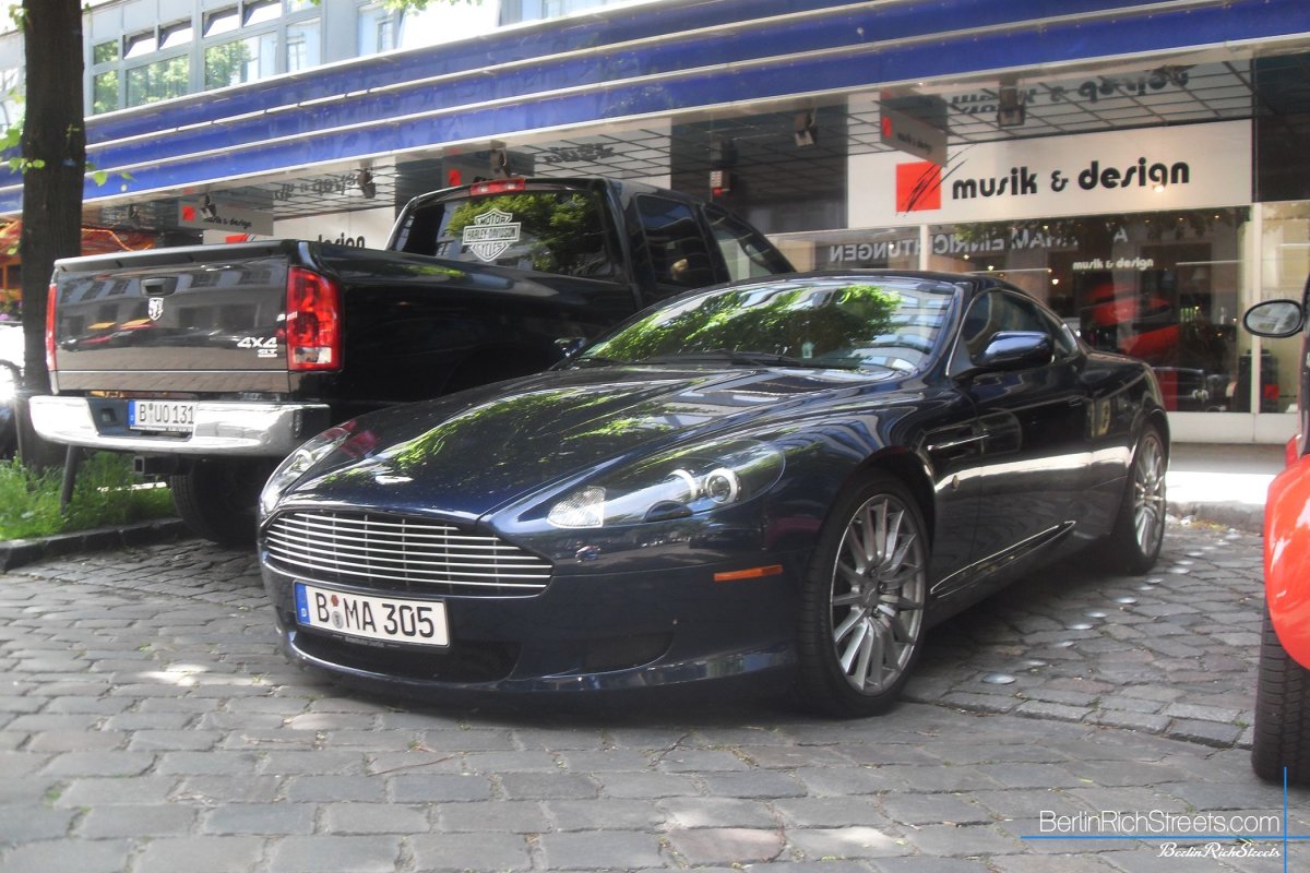 Aston Martin DB9 spotted in Berlin — BerlinRichStreets